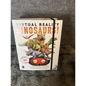 Abacus Illustrated Interactive VR and Learning Activity Set Assorted Dinosaurs